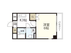 メゾン大須賀の間取り画像
