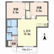 エコスタイル針田の間取り画像