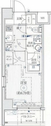 リライア吉野町Ⅱの間取り画像