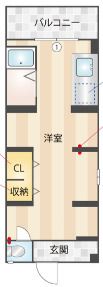 ダイバーシティ桜木町の間取り画像