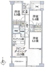 マノー深沢の間取り画像