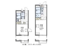 レオパレス八景島の間取り画像