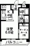 マンションパークハイムの間取り画像