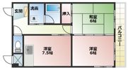 ハイツアムールの間取り画像