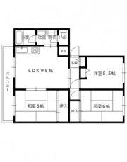 増原マンションの間取り画像