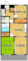 小川ハイツの間取り画像