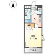 ルミエール ラパンの間取り画像