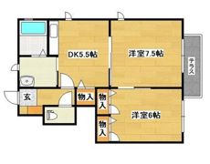 ブランシェ幸神B・C棟の間取り画像