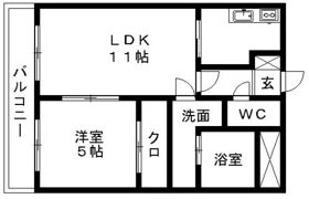 エスパシオ近見の間取り画像