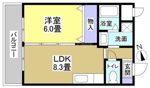 ソルトシティ浜松の間取り画像