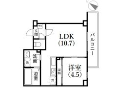アリビラ六甲の間取り画像
