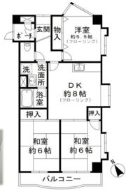 リベラ西芦屋の間取り画像