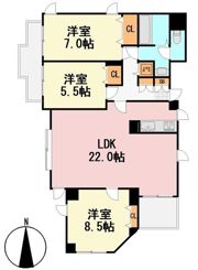ウィンベルデュエット小岩の間取り画像