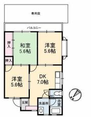 コーポ檜垣の間取り画像