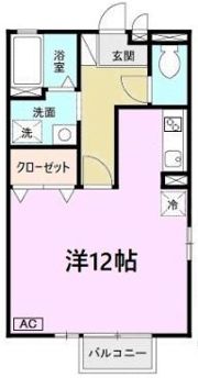 ハイツハーバーの間取り画像