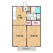 ヒルズコート木之庄Ⅱの間取り画像