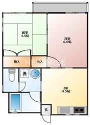 緑ヶ丘グリーンハイツの間取り画像