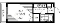 フローラ鶴見の間取り画像