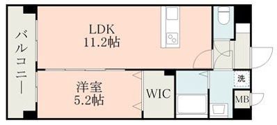 ウエルスの間取り画像