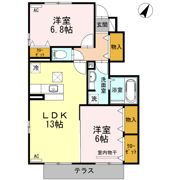 プエンテヴィラの間取り画像