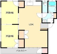 出水ハイムの間取り画像