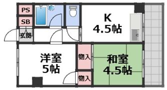 シティーメゾンアラキの間取り画像
