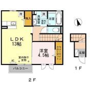 クレアの間取り画像