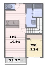 ラフォーレ名残1 A棟の間取り画像