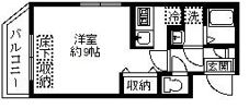 プレール・ドゥーク東新宿Ⅱの間取り画像