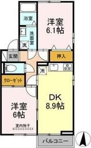 リヴェールの間取り画像