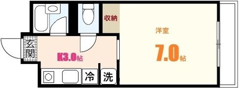 グリンビュー田口の間取り画像
