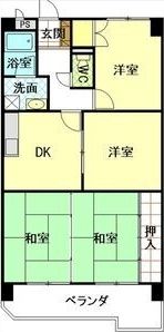 サンシティ小幡の間取り画像