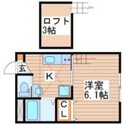 シャリオ北山の間取り画像