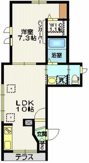 エクセル千鳥町の間取り画像