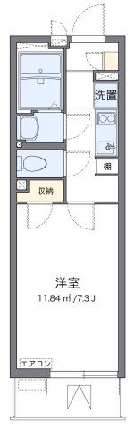 クレイノ城山Ⅲの間取り画像