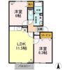 FLOR B棟の間取り画像