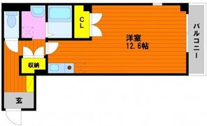 サンフラット平和町の間取り画像