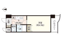 プライム出島の間取り画像