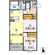 D-ROOM小田原5丁目の間取り画像