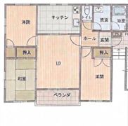 マンション庭瀬の間取り画像