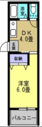 リアライズ上新庄豊新の間取り画像