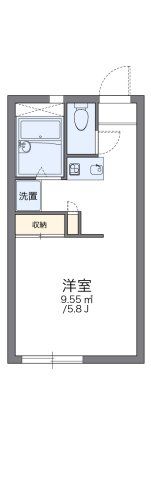 レオパレス北初富の間取り画像