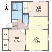 シャーメゾン ラヴィ A棟の間取り画像