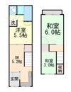 テラス 豊中市服部寿町の間取り画像
