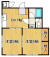 NCハイツの間取り画像
