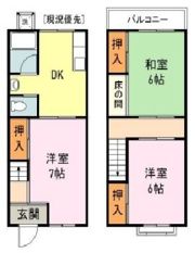 瀬戸川アパートの間取り画像