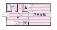 パールハイツ Aの間取り画像
