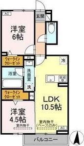 ルナメゾンの間取り画像