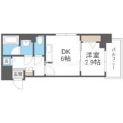 ライフフィールドなにわ本町RUELLEの間取り画像