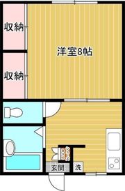 ルサージュの間取り画像